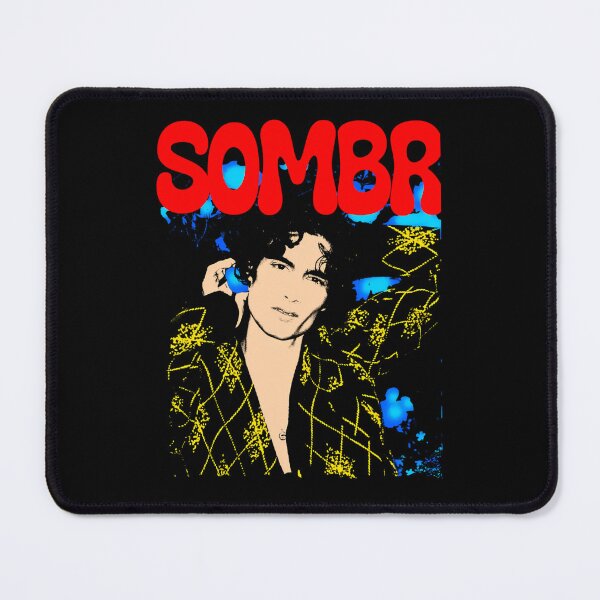 Item preview, Sombr Red typography designed and sold by GrizzlyPaul.