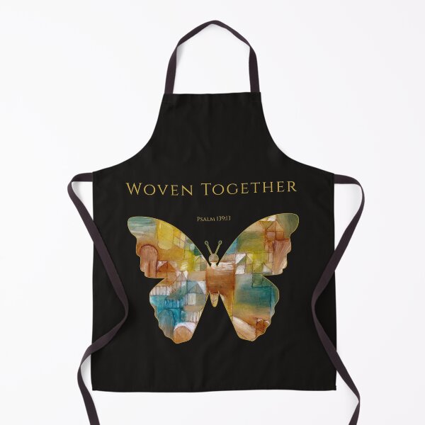 Item preview, Woven Together Butterfly Christian Art Scripture Gift Many Parts One Beauty Psalm 139 13 designed and sold by KittenAndCo.