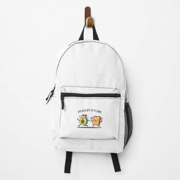 Item preview, Funny Avocado Running Away From Bread Toast designed and sold by Owcomm.