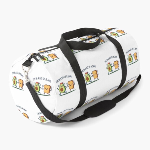 Item preview, Funny Avocado Running Away From Bread Toast designed and sold by Owcomm.
