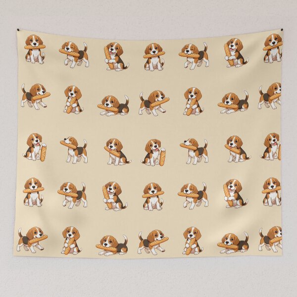 Aperçu de l'œuvre Pack de Beagles créée et vendue par TeeHee Puns.