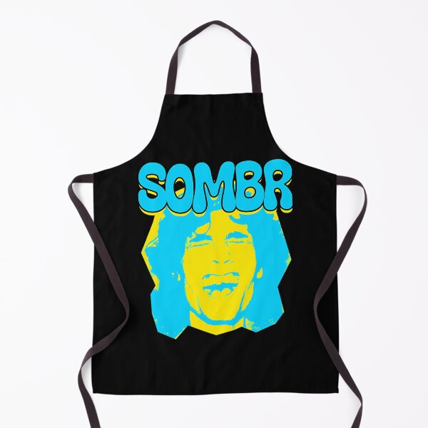 Item preview, Sombr Yellow and Cyan High Contrast Expression Poster designed and sold by GrizzlyPaul.