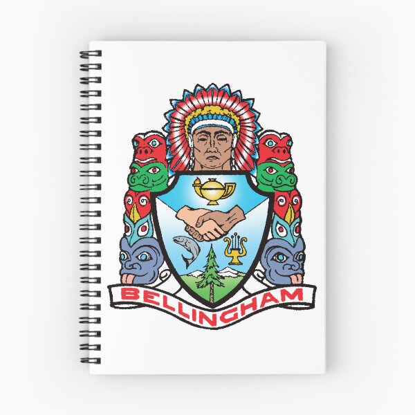 Item preview, Bellingham High School emblem designed and sold by Allen Peterson.