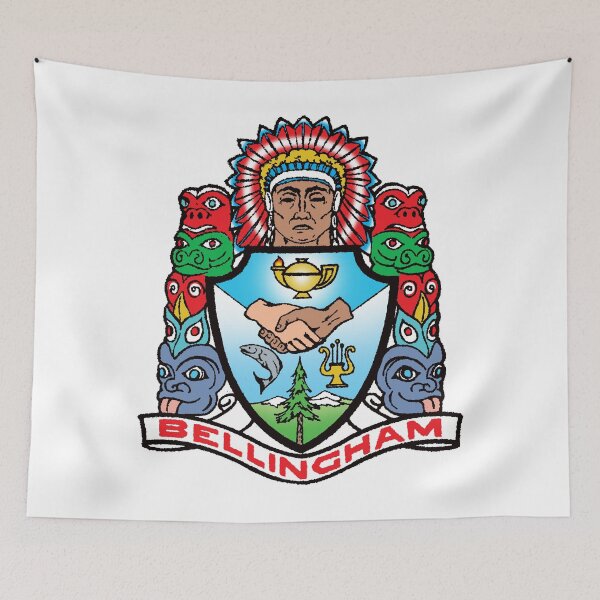 Item preview, Bellingham High School emblem designed and sold by Allen Peterson.