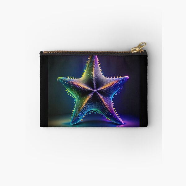 Item preview, Iridescent luminescent detailed starfish designed and sold by samitdigitalart.