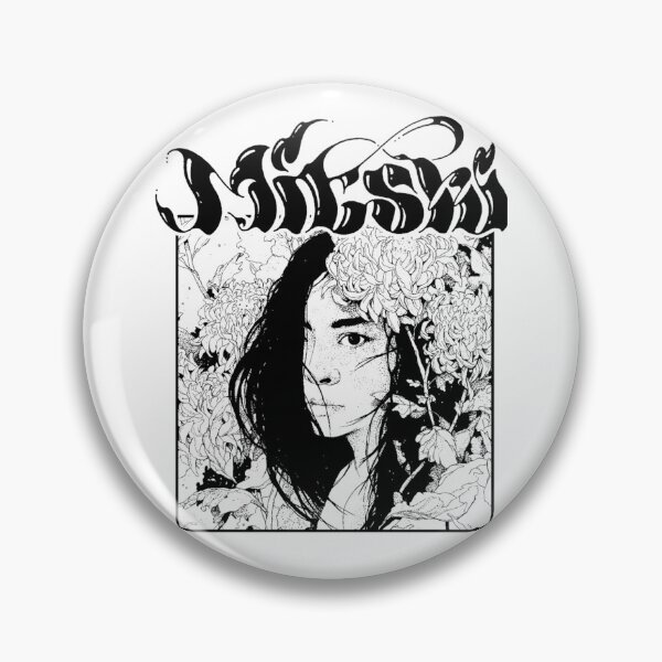 Item preview, Mitski Script Outline Poster designed and sold by GrizzlyPaul.