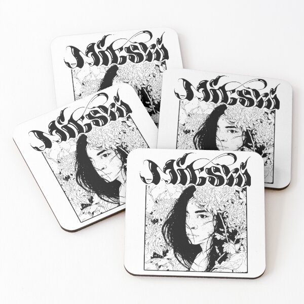 Item preview, Mitski Script Outline Poster designed and sold by GrizzlyPaul.