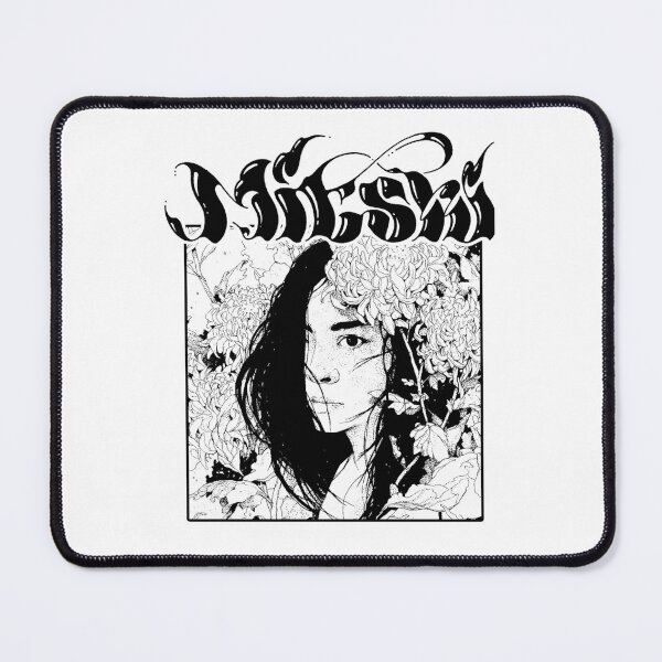 Item preview, Mitski Script Outline Poster designed and sold by GrizzlyPaul.