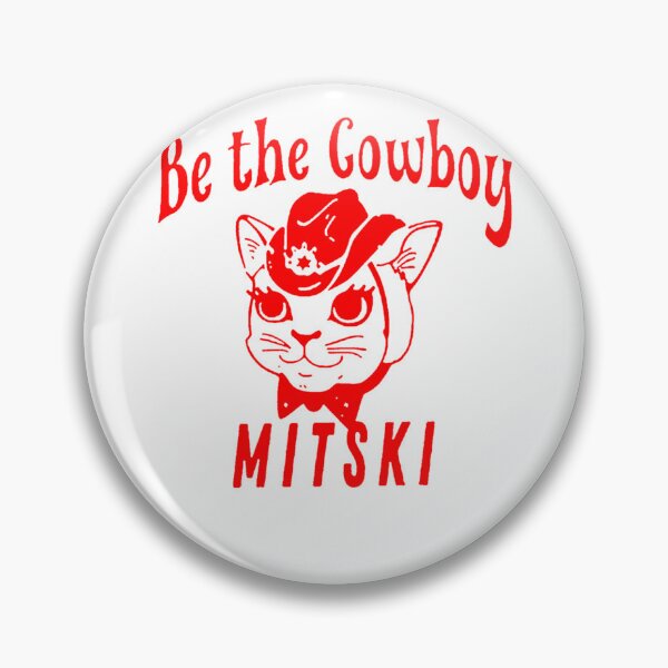 Item preview, Mitski Be the Cowboy Red Cat Poster designed and sold by GrizzlyPaul.