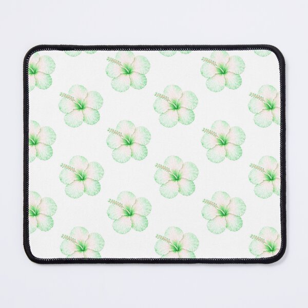 Item preview, Single Aloha Mint Hibiscus | Watercolor Tropical Floral Art | Botanical Flower Illustration designed and sold by IamNolmo.