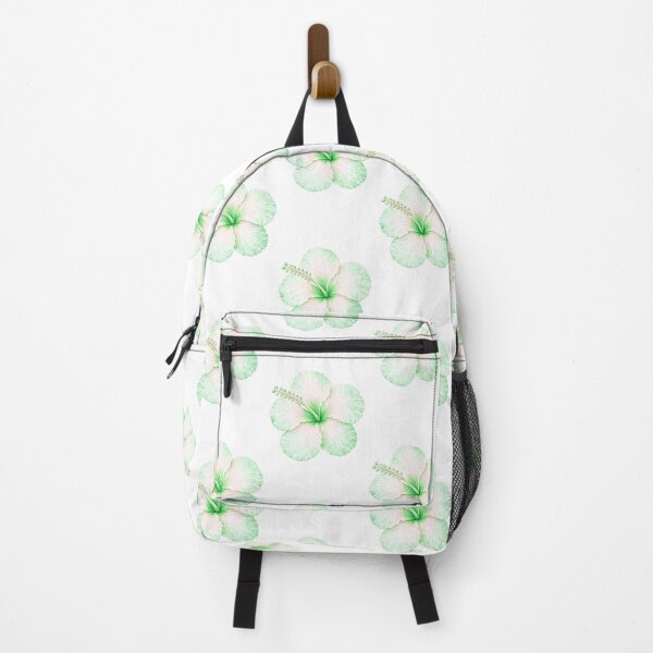 Item preview, Single Aloha Mint Hibiscus | Watercolor Tropical Floral Art | Botanical Flower Illustration designed and sold by Nolmo.