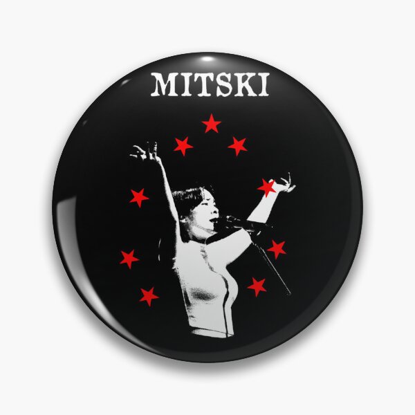Item preview, Mitski Live Performance Red Stars Poster designed and sold by GrizzlyPaul.