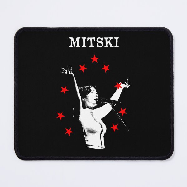 Item preview, Mitski Live Performance Red Stars Poster designed and sold by GrizzlyPaul.