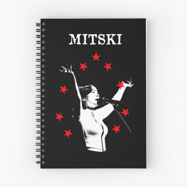Item preview, Mitski Live Performance Red Stars Poster designed and sold by GrizzlyPaul.
