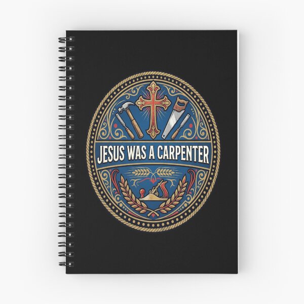 Item preview, Jesus Was a Carpenter Woodworking Design for Christian designed and sold by sahindak26.