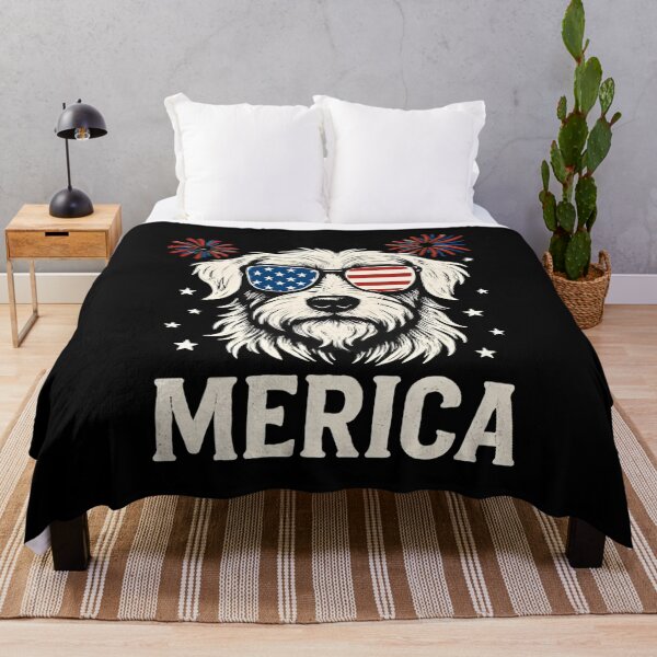 Item preview, Merica Dog Patriotic Sunglasses Fireworks designed and sold by SoyLamderma.