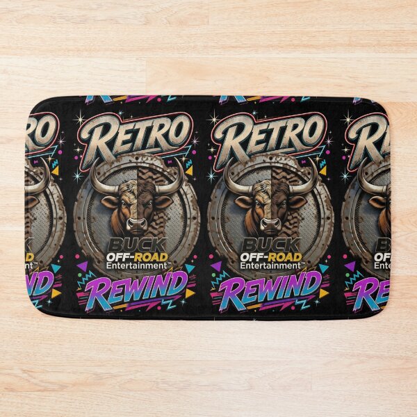 Item preview, Buck Off-Road: Retro Rewind designed and sold by PESCORAN.