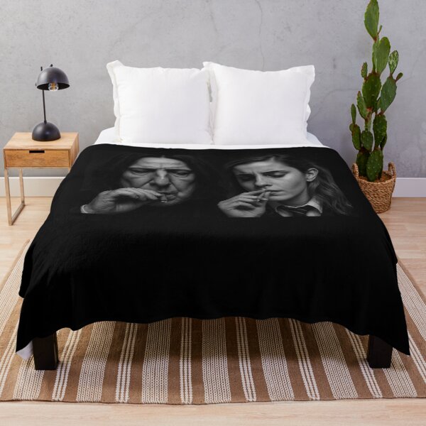 Item preview, Funny Hermione And Snape Smoking Meme designed and sold by MuratSaro.