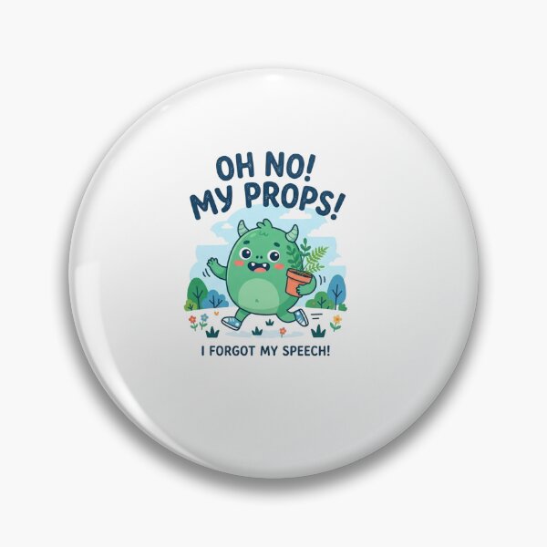 Item preview, Oh No My Props Cute Monster designed and sold by Owcomm.