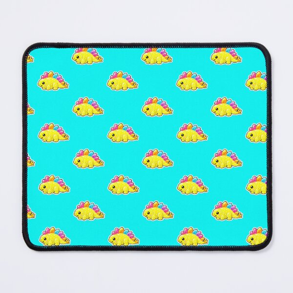 Item preview, Cute Yellow Baby Stegosaurus Kawaii Art designed and sold by OddGarage.
