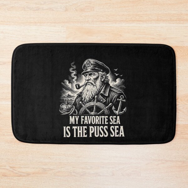 Item preview, My Favorite Sea is The Puss-Sea designed and sold by TheEndDesign.