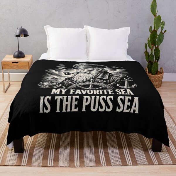 Item preview, My Favorite Sea is The Puss-Sea designed and sold by TheEndDesign.