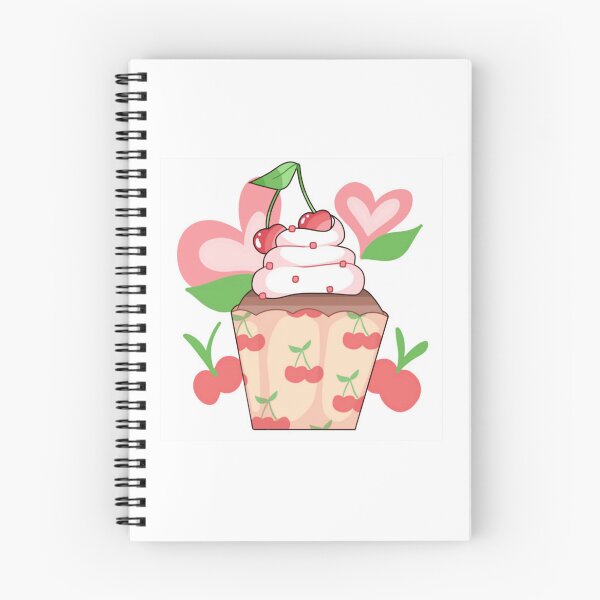 Item preview, Cherry Cupcake  Cute Kawaii Pastel Dessert Aesthetic  designed and sold by GamJofop.