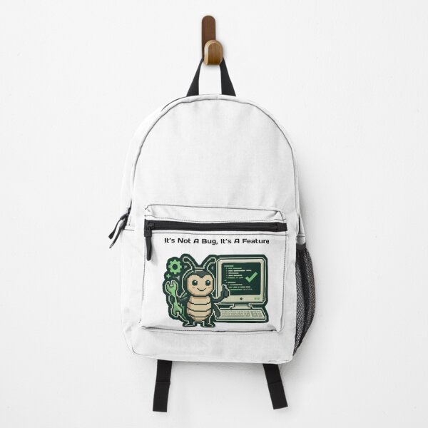 Item preview, It's Not A Bug It's A Feature Programmer Bug Pixel Art designed and sold by Ahilwani.