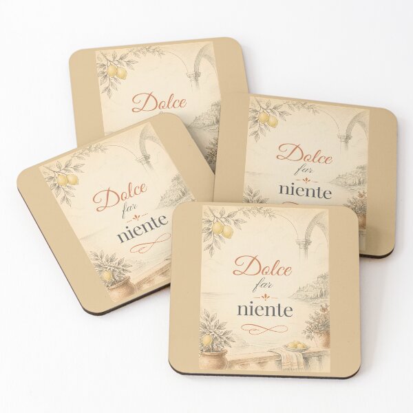 Item preview, il Dolce far niente designed and sold by LaughandLaugh.