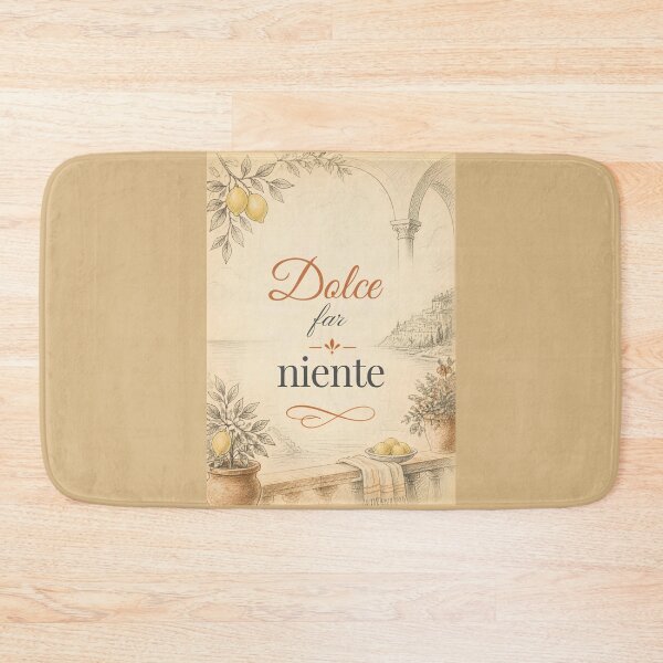 Item preview, il Dolce far niente designed and sold by LaughandLaugh.
