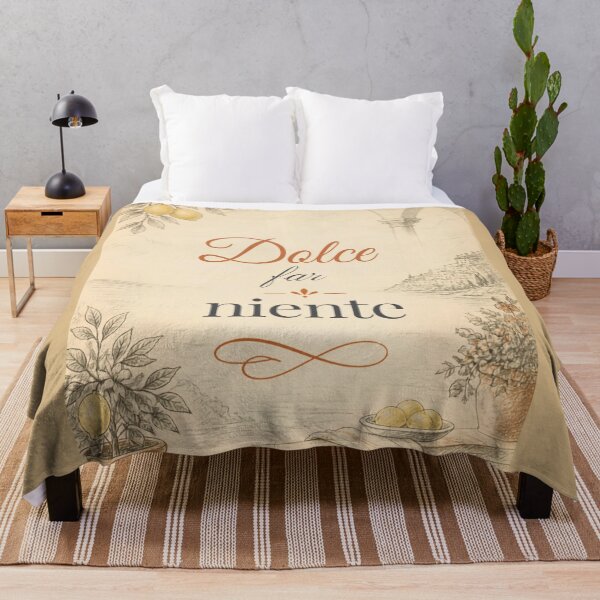Item preview, il Dolce far niente designed and sold by LaughandLaugh.