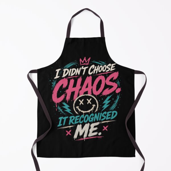 Item preview, Chaos Recognised Me Funny Quote Design designed and sold by EverclearDesign.