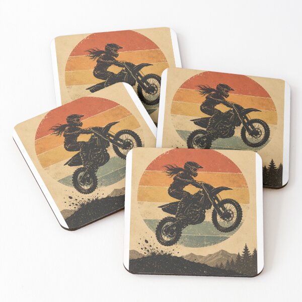 Item preview, retro vintage motocross women designed and sold by lakanarivas.