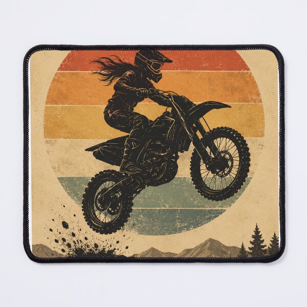 Item preview, retro vintage motocross women designed and sold by lakanarivas.