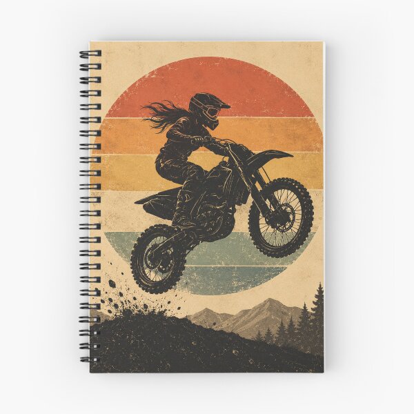 Item preview, retro vintage motocross women designed and sold by lakanarivas.