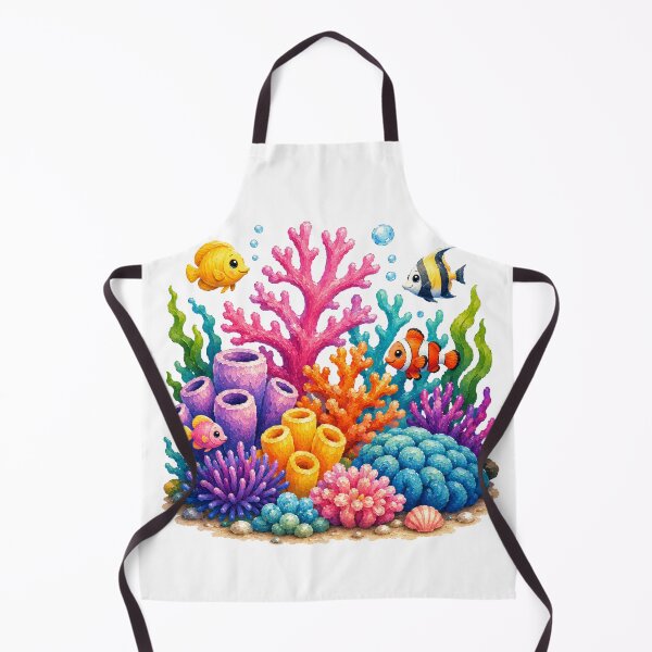 Item preview, Colorful Coral Reef Scene designed and sold by VenTolkOnly.