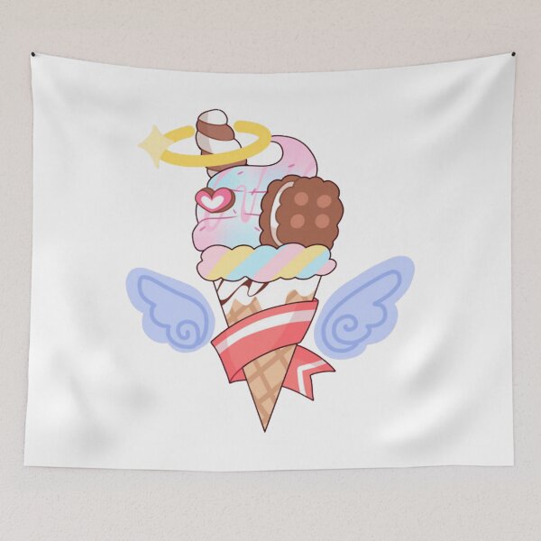 Item preview, Lindo cono de helado kawaii designed and sold by GamJofop.