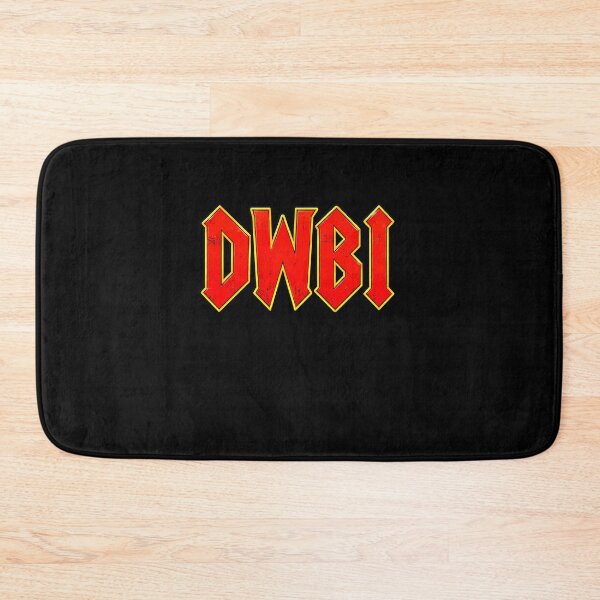 Item preview, Funny DWBI Meme Red Gothic Rock Lettering Art designed and sold by elderberry.