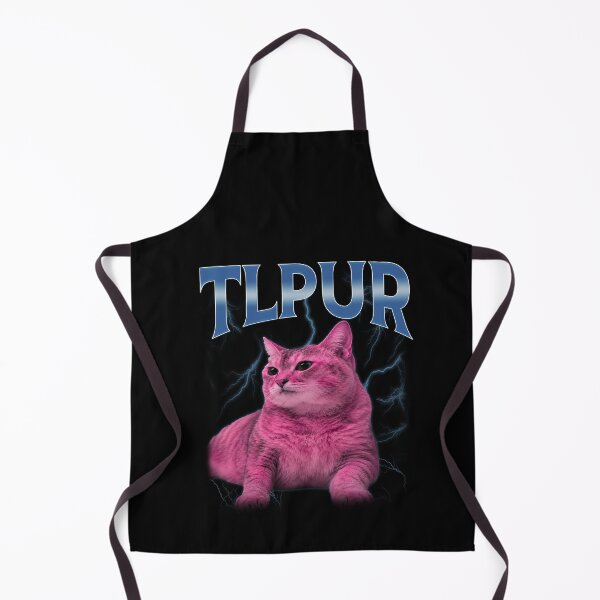 Item preview, Funny Bootleg TLPUR Meme Pink Cat Blue Splash Graphic Art designed and sold by elderberry.