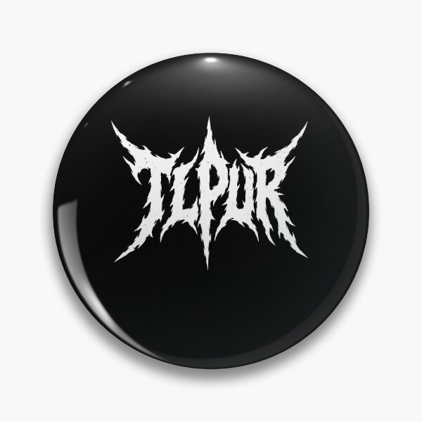Item preview, Funny TLPUR Meme Spiked Extreme Music Wordmark Art designed and sold by elderberry.