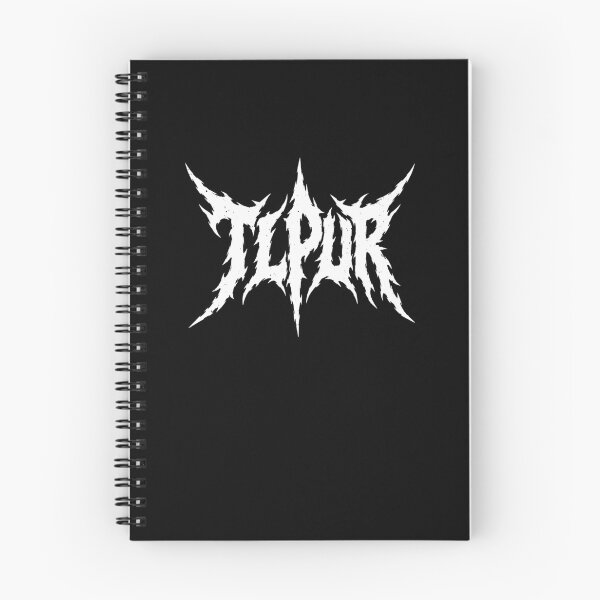 Item preview, Funny TLPUR Meme Spiked Extreme Music Wordmark Art designed and sold by elderberry.