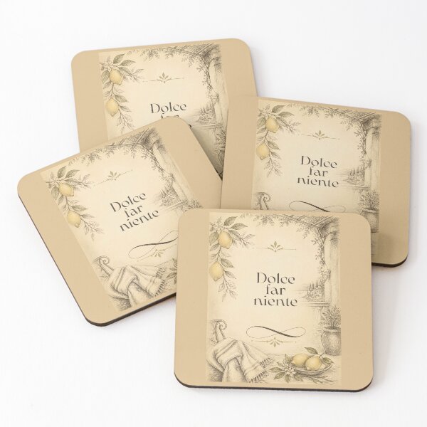 Item preview, il Dolce far niente designed and sold by LaughandLaugh.