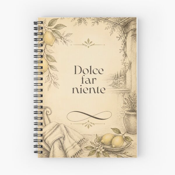 Item preview, il Dolce far niente designed and sold by LaughandLaugh.