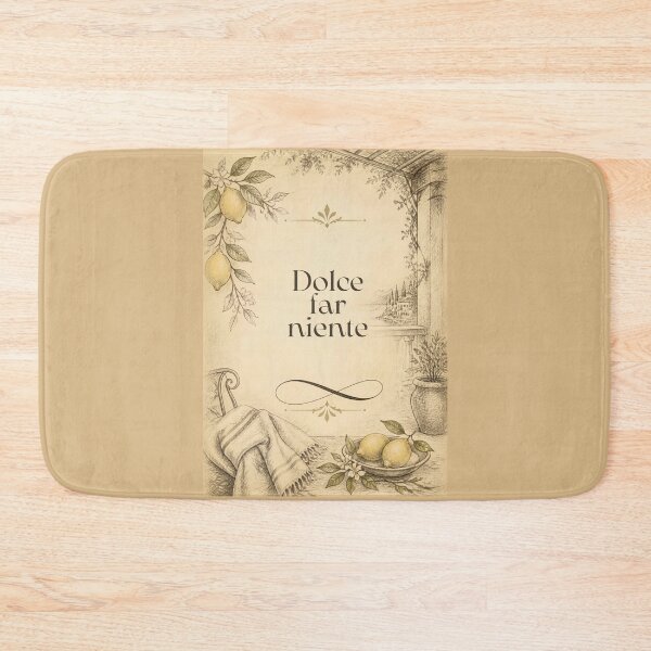 Item preview, il Dolce far niente designed and sold by LaughandLaugh.