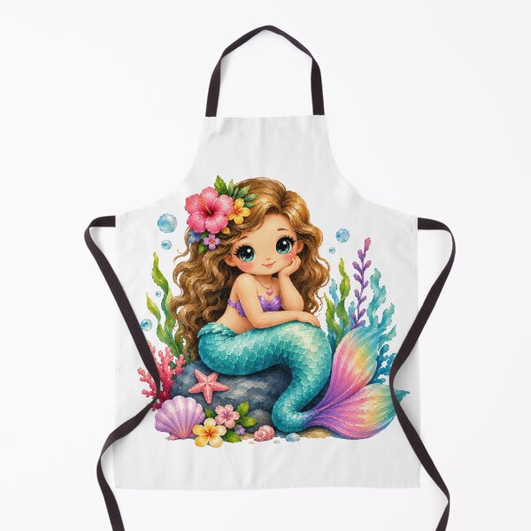 Item preview, Charming Mermaid with Coral Reef designed and sold by VenTolkOnly.