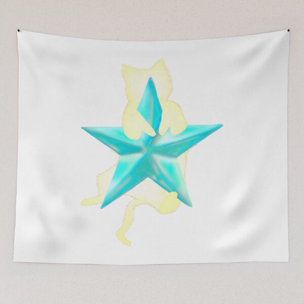 Item preview, Glowing Cat Holding a Crystal Star designed and sold by GamJofop.