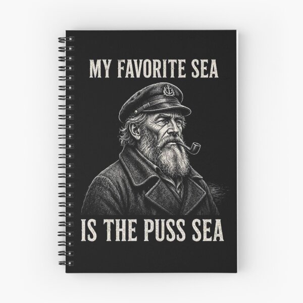 Item preview, My Favorite Sea is The Puss-Sea designed and sold by TheEndDesign.