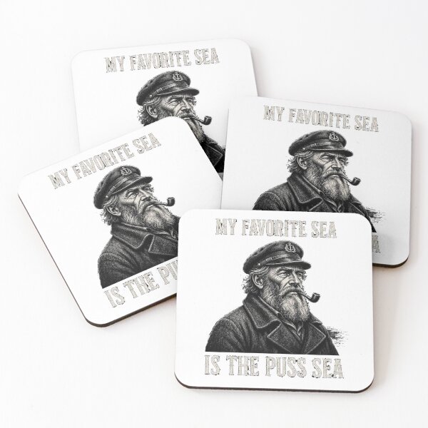 Item preview, My Favorite Sea is The Puss-Sea designed and sold by TheEndDesign.
