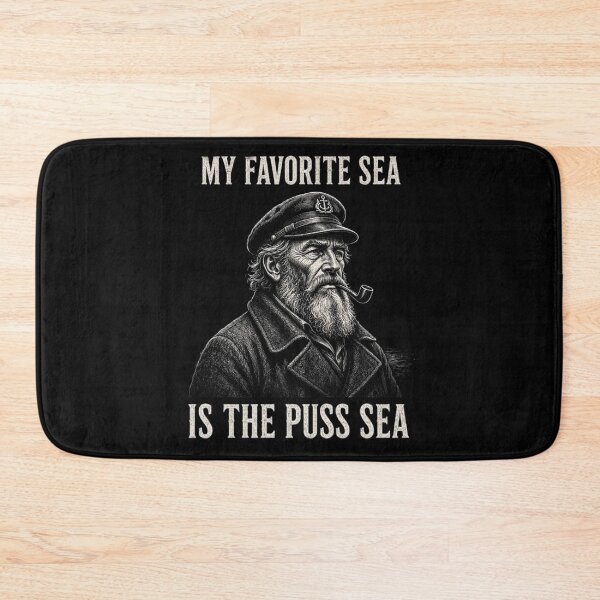 Item preview, My Favorite Sea is The Puss-Sea designed and sold by TheEndDesign.