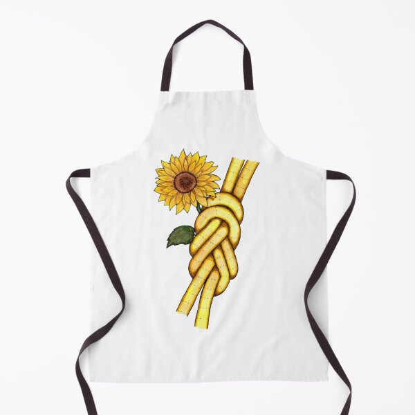Item preview, Golden Sunflower Rope Knot Illustration designed and sold by GamJofop.